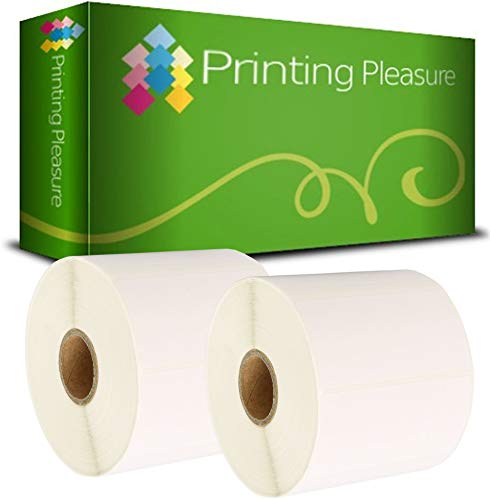 Étiquettes Thermiques Directes 72x36mm pour Zebra et UPS | 2 Rouleaux de 1000 Pièces