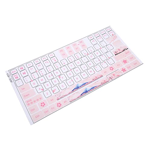 Pegatinas para teclado de PVC durable para 84-108 teclas miniatura 5