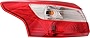 Evan-Fischer Tail Light Assembly Compatible with 2012-2014 Ford Focus Outer Sedan - CAPA Driver Side