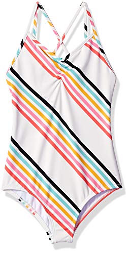 Billabong Girls' Seeing Rainbows One Piece Swimsuit, Multi, 4 #TOP4