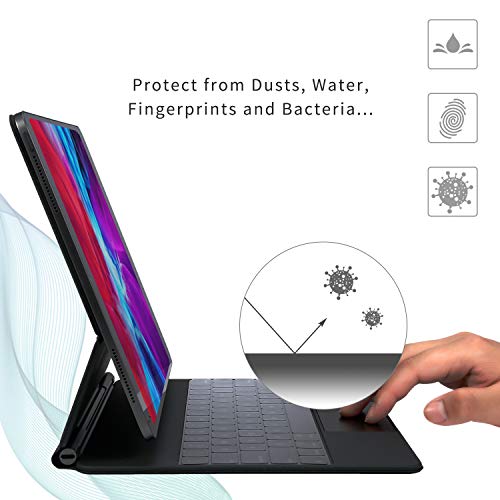 Keyboard Cover Compatible with 2024 Apple iPad Air 13-inch (M4) Magic Keyboard - Ultra Thin, Clear TPU Material, Protective Keyboard Cover Skin - Image 6