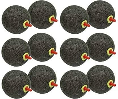 Kapoor Pets Multicolor Air Stone Bubble Diffuser Aquarium Air Stones Pack of 12 PCS Aquarium Tool Multicolor (Round Shaped) Black 2 INCH (B097BQBM24) Amazon Price History, Amazon Price Tracker