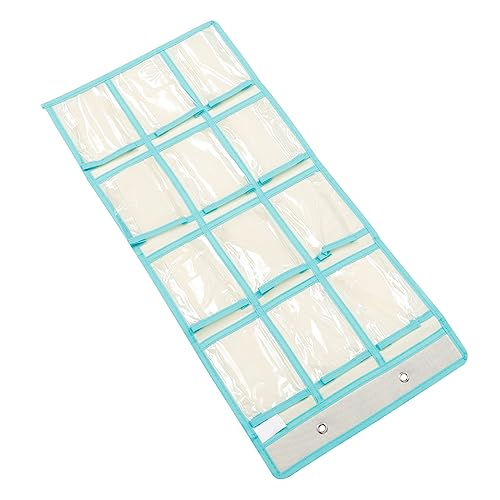 Lurrose Home Storage Bag Shoe Holder Organizer Purse Organizer for Closet Hanger Pockets for Cell Phones Calculator