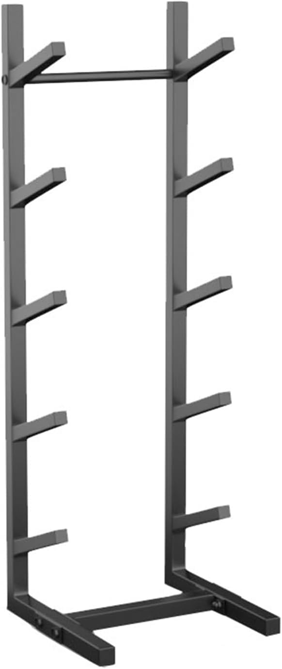 Support de planche à roulettes – Support de sol en métal multicouche pour tous les types de skateboards, longboards, penny boards et skateboards pour enfants – Solution de rangement à 3 couches (noir)
