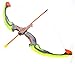 PowerTRC Toy Bow and Arrow Archery Toy for Kids with LED Flashing Lights, Target, Quiver and Suction Cup Arrows, Gifts for Boys Girls Ages Indoor and Outdoor Archery Set for Kids