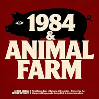 1984 & Animal Farm Audiobook By George Orwell cover art