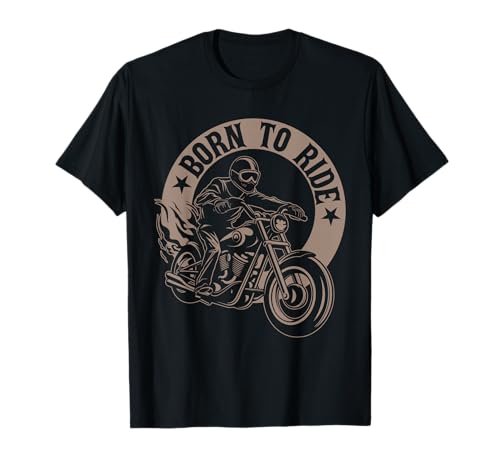 Retro Biker Lifestyle Motorrad Chopper Low Rider Herren Mann T-Shirt