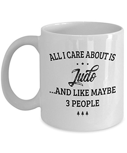 Judo Mug - I Care And Like Maybe 3 People - Funny Novelty