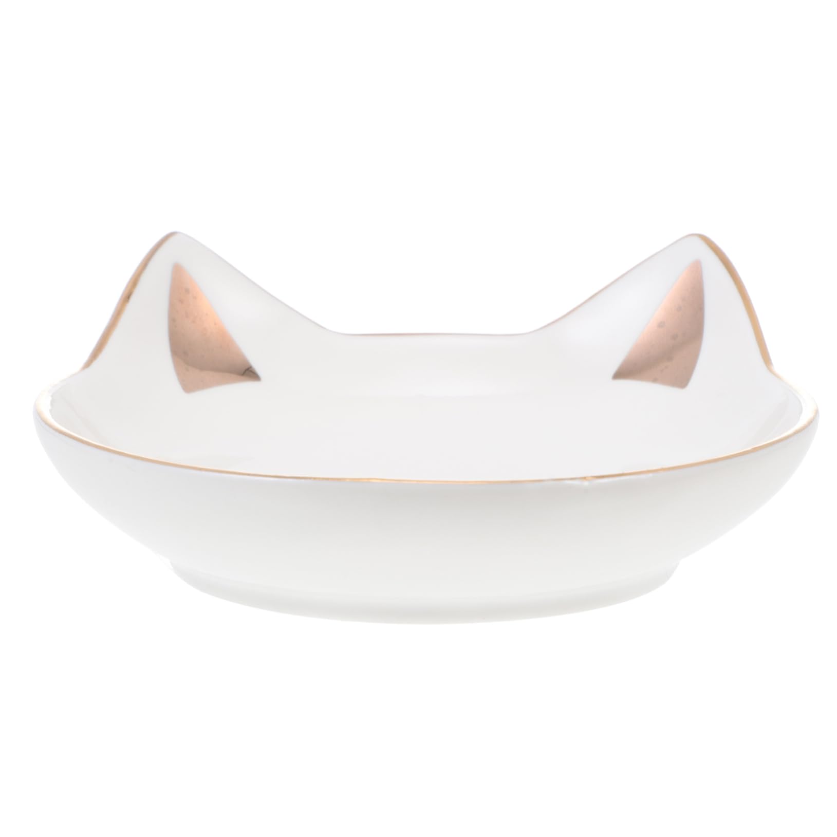 Cabilock Shape Ceramic Plate Food Storage Plate for Fruits and Desserts for Home Dining Parties and Gatherings Delicate Food Container with Fine Workmanship