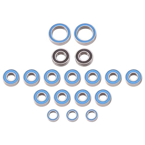 Roulement a bille Tamiya CC01 kit de 18 pieces etanches en caoutchouc pour upgrade RC 1/10