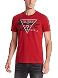 GUESS Men's Hawaii Logo Crew Tee