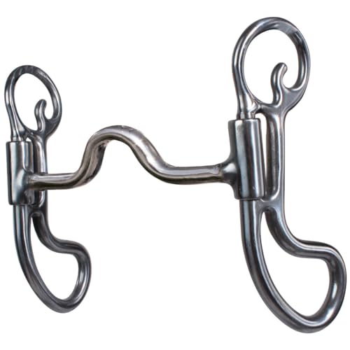 Professionals Choice Smooth Medium Port Teardrop Shank Pony Bit