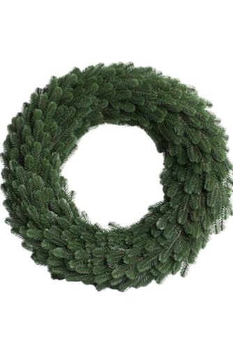 künstlicher Adventskranz/Tannenkranz Karpaten auf Strohkern,...