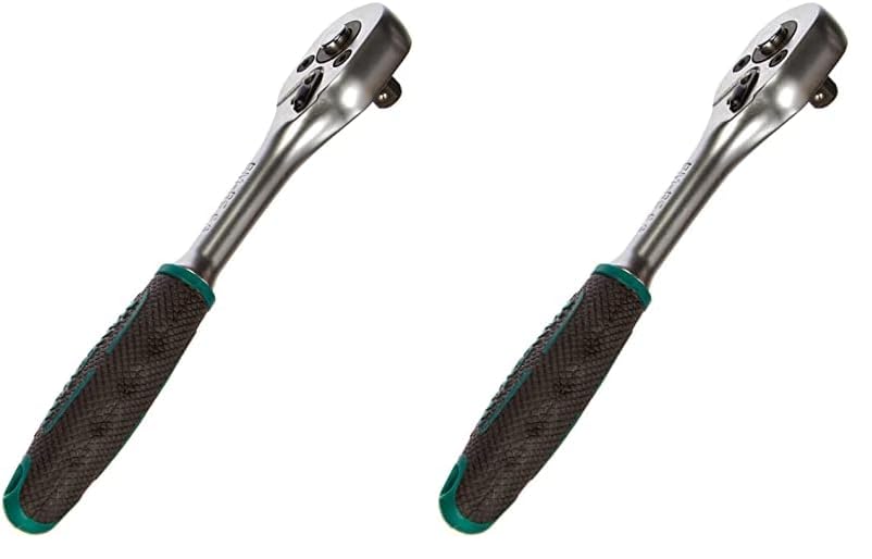 Mannesmann M98440 - Llave de carraca (tamaño: 1/4pulgadas) 1 unidad (Paquete de 2)