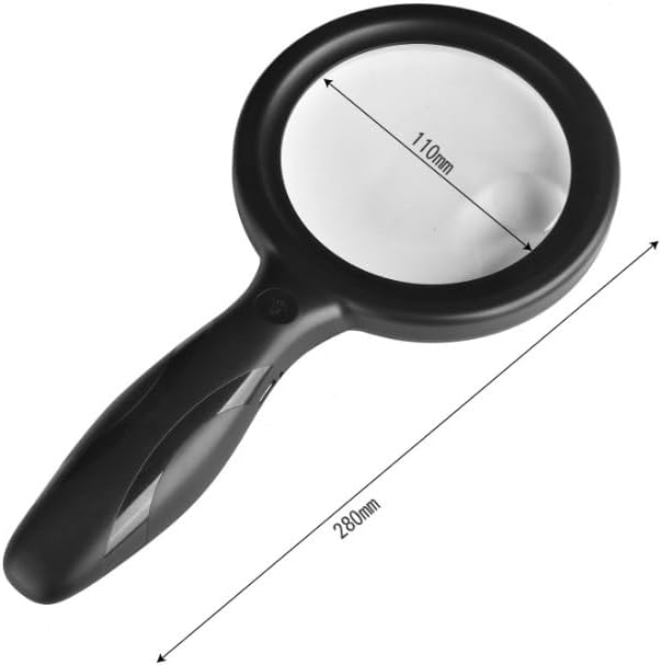 High-Definition Charging Handheld Magnifying Glass LED Light Reading