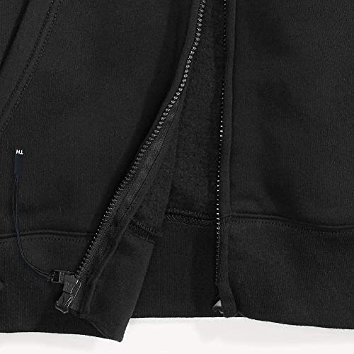 Tommy Hilfiger Men's Adaptive Long Sleeve Fleece Hoodie Sweatshirt With Magnetic Zipper3