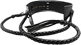 Carolina Herrera Women's Black Corset Belt - S