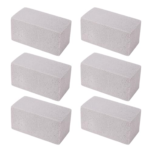 Jeffergarden 6 Uds Piedra Pómez para Limpieza de Piscinas, Material de PVC, Piedra Pómez, Limpiador de Inodoros para Cocina, Fregadero, Inodoro, Bañera, Azulejo de Ducha (L)