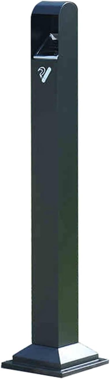 Standing Ashtray Outdoor, Cigarette Butt Collection Column,Outdoor Cigarette Butt Containers, Soot Column Rustproof, For Parks Stations Squares