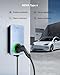 Autel Home Smart Electric Vehicle (EV) Charger up to 50Amp, 240V, Indoor/Outdoor Car Charging Station with Level 2, Wi-Fi and Bluetooth Enabled EVSE, Hardwired,25-Foot Cable,Sierra Blue