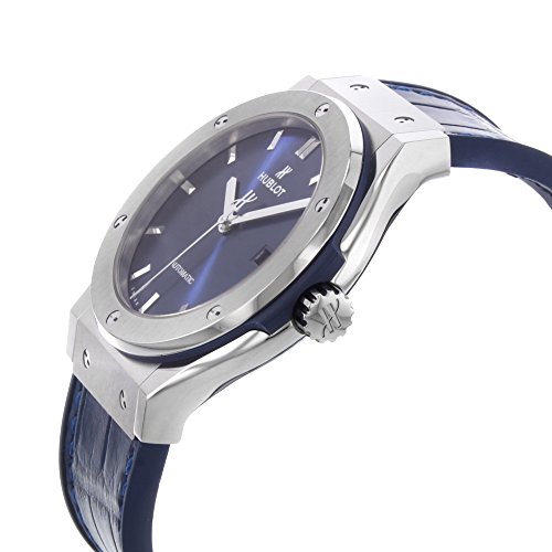 Hublot Classic Fusion Automatic Blue Dial Mens Watch 542.NX.7170.LR3