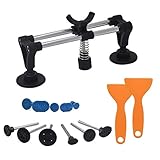 【Breite Anwendung】 Brückendellenabzieher, perfekt für Autodellen, Reparaturen von Türklingeln und Hagelschäden, Kühlschränke, Waschmaschinen und andere Metalloberflächen.