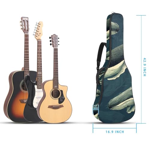Housse de guitare électrique et basse avec crochet arrière pratique