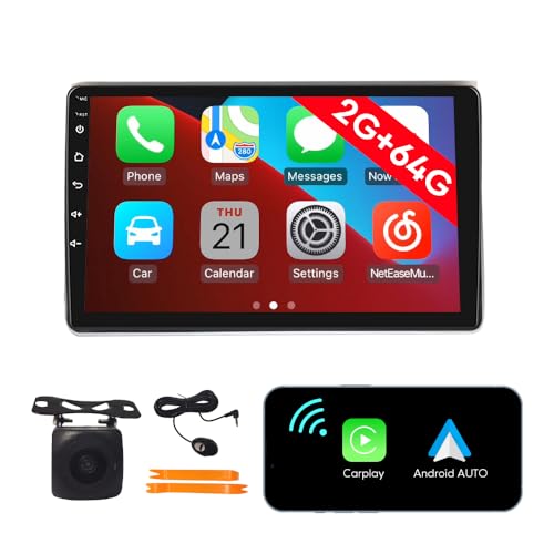[2G 64G] Android Car Stereo FM Radio Carplay Android Auto 10