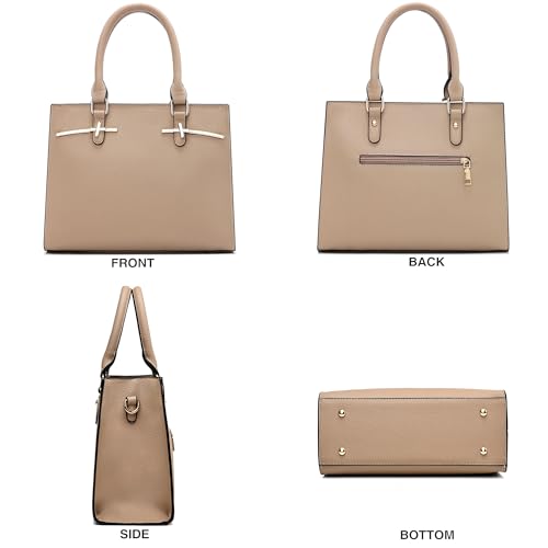 Bolso Satchel de Piel Sintética para Mujer miniatura 6