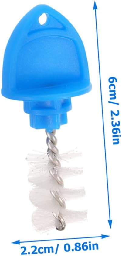 Alipis 12Pcs Beer Tap Plug Brush Wear Resistant Keg Tap Stoppers Cleaning Brushes for Draft Faucets for Bar Accessories Beverage Equipment Maintenance