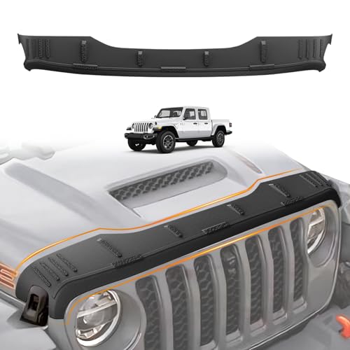 Image of TripleAliners Hood Deflector Protector for Gladiator 2020+ & 2018+ Wrangler
