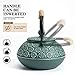 Sotya Cast Iron Teapot, 40oz/1200ml Japanese Tetsubin Tea Pot with Infuser for Loose Leaf and Tea Bags, Tea Kettle Coated with Enameled Interior for Stove Top, Dark Green