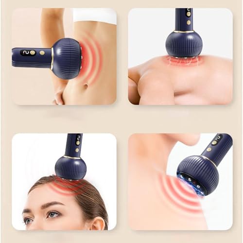 Ventouse électrique chauffante à 9 modes et vibration pour massage - 5