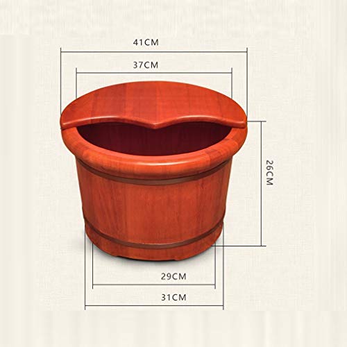 Spa de pies de madera maciza con masaje y sauna miniatura 2