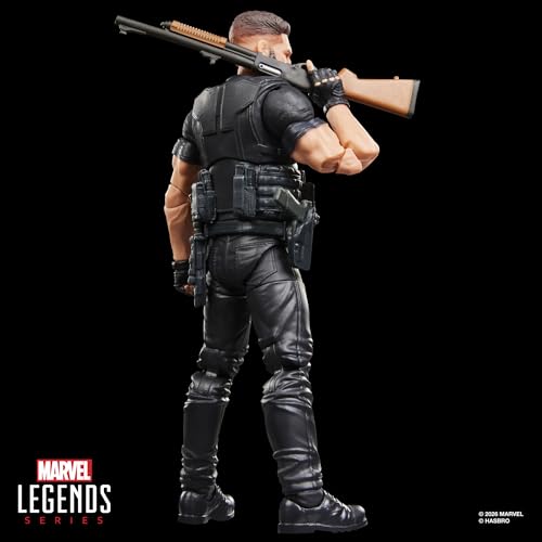 Miniatura 7 de Marvel Legends Series Punisher, Set De Figura De Acción Coleccionable The Punisher De 15 Cm