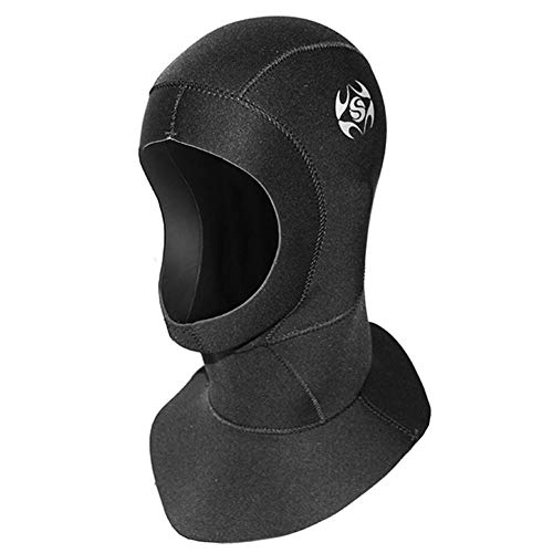 K-Planet Scuba Diving 3mm Wetsuit Hood, Snorkeling Freediving Headgear, Water Sport Warm Cap