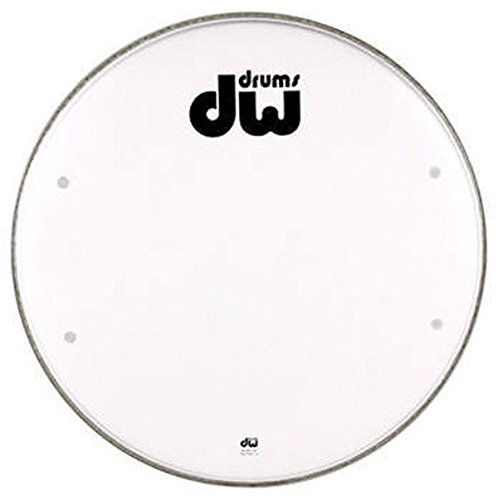 Drum Workshop DW 22" Smooth Vented Head White