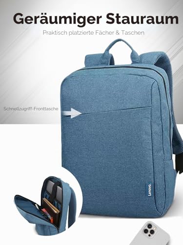 Lenovo 39,6 cm Casual Backpack B210 – Blau – Ansicht 2