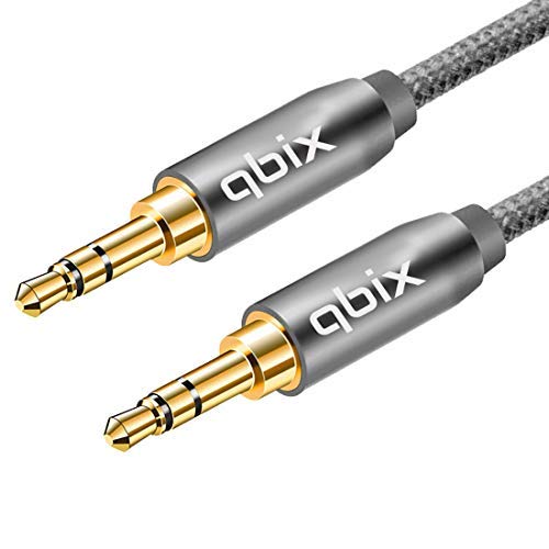 Buy Qbix Nylon Braided Auxiliary Stereo 