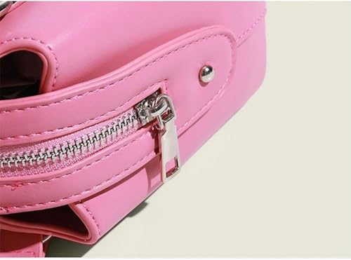 Bolso tote para mujer, estilo hobo, bandolera y crossbody, pequeño, para colegio o trabajo, color blanco miniatura 4