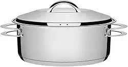 Caçarola Rasa Com Fundo Triplo Tramontina Solar Inox Diâmetro De 20 Cm