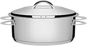 Caçarola Rasa Com Fundo Triplo Tramontina Solar Inox Diâmetro De 20 Cm