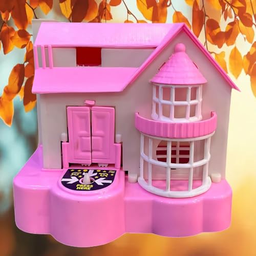 Image of Bgav House of Puppy Coin Bank Toy | Pink Puppy Piggy Bank | Coin Collecting Saving Box for Boys & Girls 3+ Years