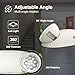 FREELICHT 4 Pack Emergency Lights for Business, with Battery Backup,Hard Wired, UL 924 Certified,AC 120/277V,Two Head Adjustable LED Emergency Lighting