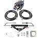 GELUOXI 150HP Marine Outboard Hydraulic Steering Kit with Dual-Lock Cylinder, High-Pressure Pump (6.9mpa/1000psi), 2X 20ft Durable Nylon Hose (5/16