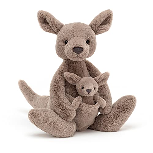 Image of Jellycat Kara Kangaroo Stuffed Animal, Large