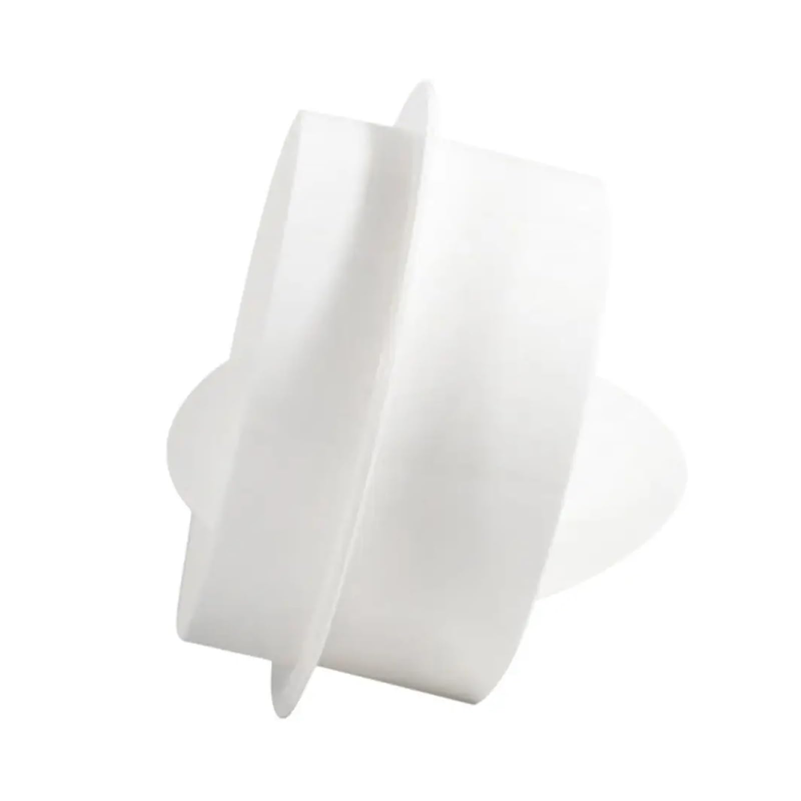 80-150mm PVC Round Pipe Draft Blocker Backdraft Damper One Way Ventilation Fan air Duct Check Valve Kitchen Ventilation Grill(150mm)