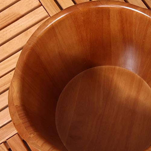Tina de madera para baño de pies BABYCE para pedicura miniatura 5
