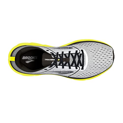 Brooks Brooks Men's Transmit 3 Running Shoe - Oyster/Black/Nightlife - 12 Medium