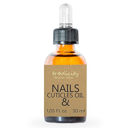 Aceite para el Cuidado y la hidratación de las Uñas & Cuticulas. Aceite Reparador, Anti grietas, Fortalecedor de Cutículas. Fórmula a base de aceites naturales para unas uñas perfectas - 30 ml Cover